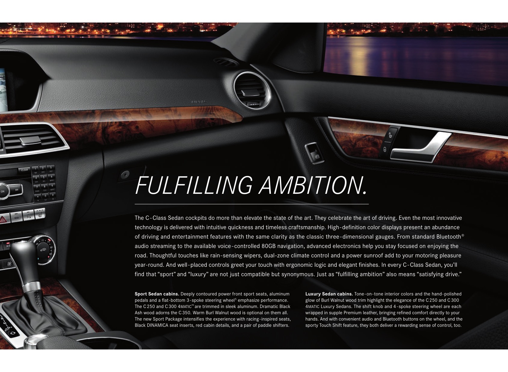 2013 Mercedes-Benz C-Class Brochure Page 19